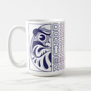 Mug Illustration de poupée Daruma japonaise