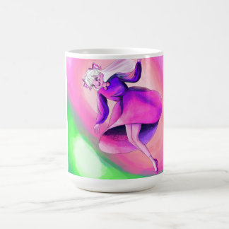 Mug Illustration de princesse de fantasy rêveuse sur m