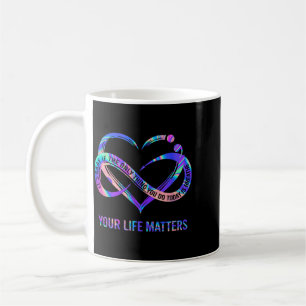 Mug Illustration de sensibilisation à la santé mentale