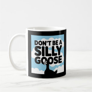 Mug Illustration d'oeuvres d'art ne pas être une oie i
