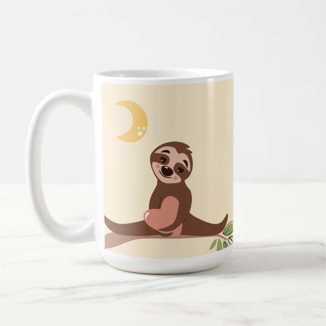 Mug Illustration du flot (Gauche)