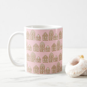 Mug Illustration du Motif de la maison de pain d'épice