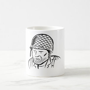 Mug Illustration du soldat américain