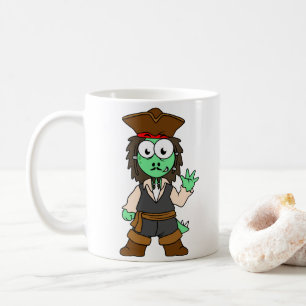 Mug Illustration D'Un Pirate De Stegosaurus, Jack Spar