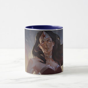 Mug Illustration d'une femme en crise infinie