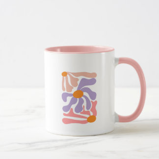 Mug Illustration florale d'art