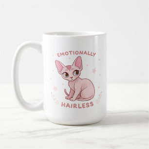 Mug Illustration mignonne du chat Sphynx du zodiaque C