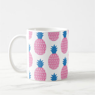 Mug Illustration motif vintage pour ananas amusant