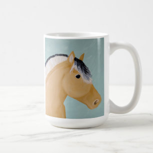Mug Illustration norvégienne de cheval de fjord sur la