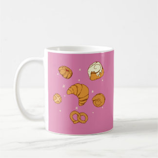 Mug Illustration of bread