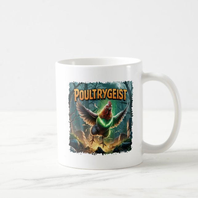 Mug Illustration Poultrygeist Combo Créature Drôle (Droite)