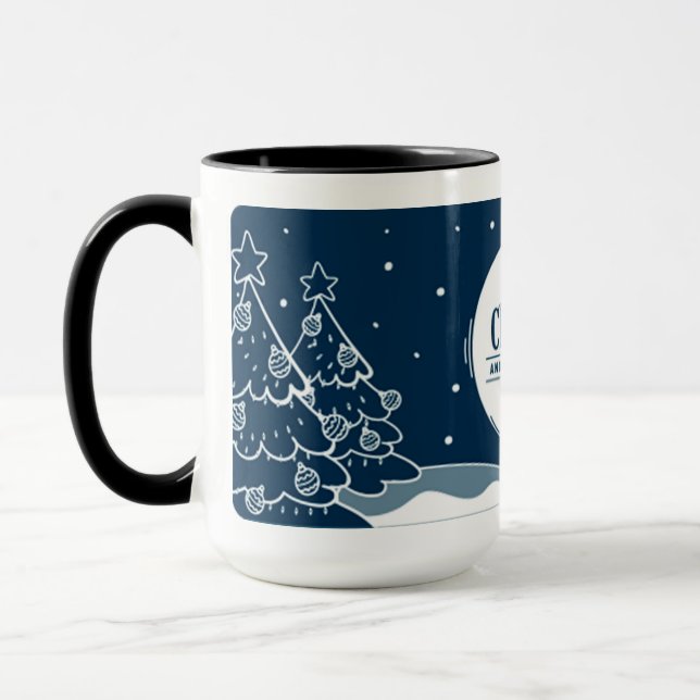 Mug illustrations de Noël (Gauche)