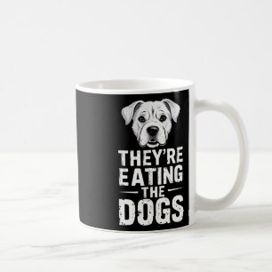 Mug Ils mangent Les Chiens Drôle Trump Débat Électio