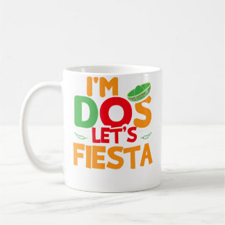 Mug I'M Dos Taco Twosday Boy Girl 2Nd Birthday