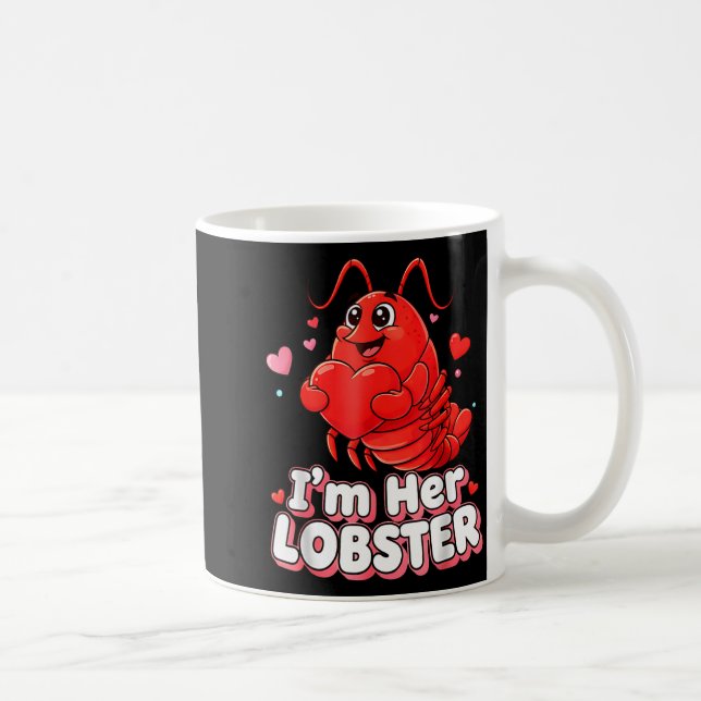 Mug I'm Her Lobster Matching Couple Valentine's Day Wo (Droite)