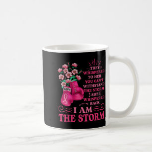 Mug Im Le Guerrier De La Boxe De Tempête Pink Ribbon F