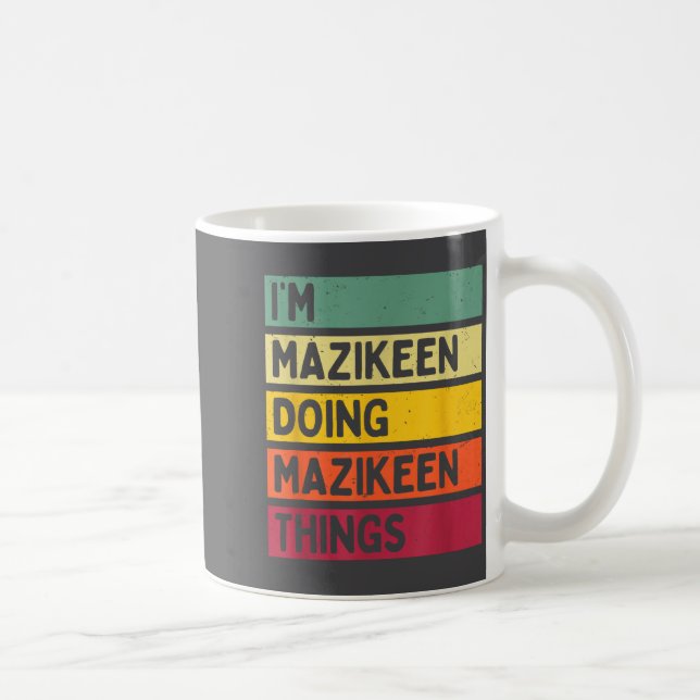 Mug I'm Mazikeen Doing Mazikeen Things Funny D Quote  (Droite)