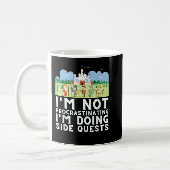 Mug I'm not procrastinating I'm doing Side Quests - Ga (Gauche)