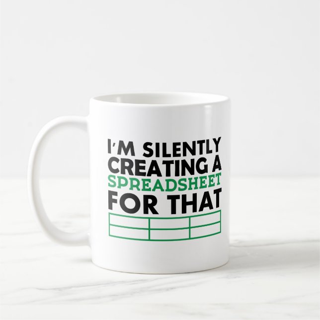 Mug I'm Silently Creating (Gauche)
