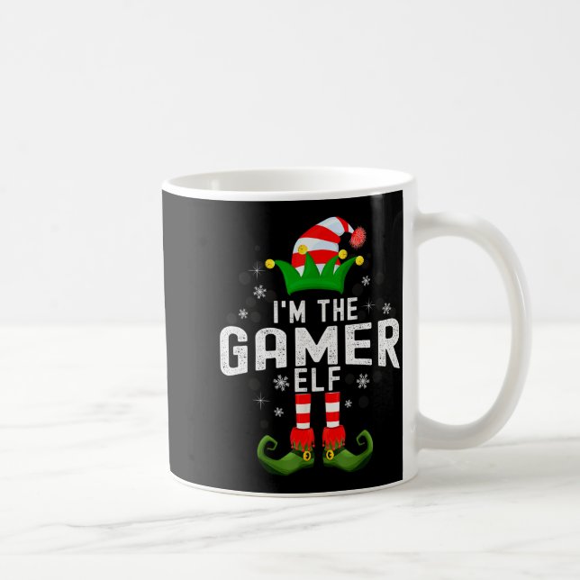 Mug I'm The Gamer Elf Christmas Family Pjs Costume  (Droite)
