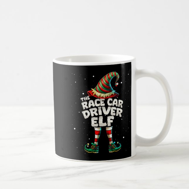 Mug I'm The Race Car Driver Elf Family Matching Group  (Droite)