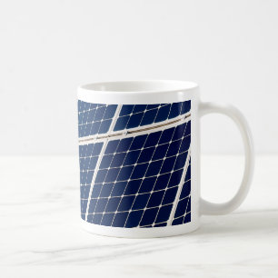 Mug Image amusante d'un panneau solaire