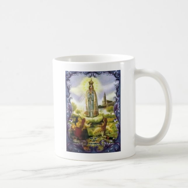 Mug Image de l'apparition Notre Dame de Fatima (Droite)