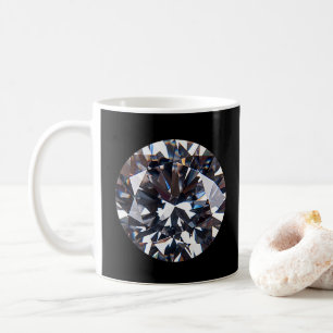 Mug Image élégante de la gemme de diamant