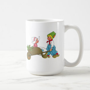 Mug Image Vintage avec Deux Enfants Néerlandais