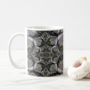 Mug Imaginaire Arc-en-ciel Fractal Art