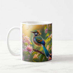 Mug Imaginaire Turquoise à ailes vert