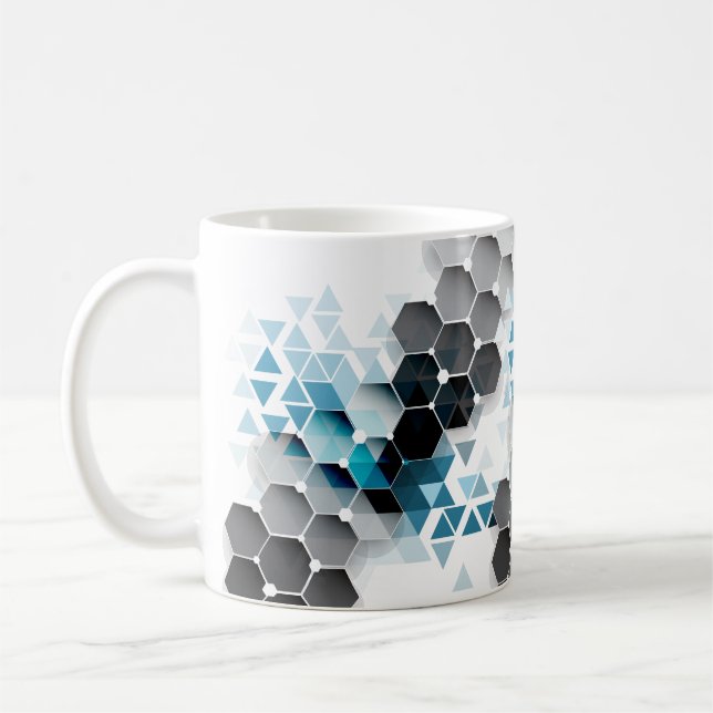 Mug imagination géométrique (Gauche)