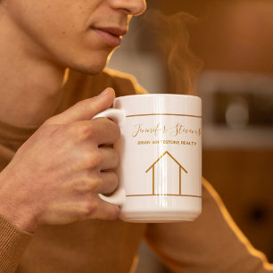 Mug Immobilier Société Beau cadeau personnalisé