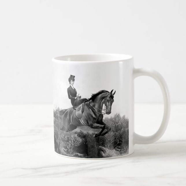 Mug Impératrice Elisabeth d'Autriche chevaux (Droite)