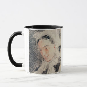 Mug Impératrice Eugénie (craie noire et rouge)