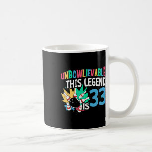 Mug Impraticable Cette Légende Est 33 Bowling 33e Nais