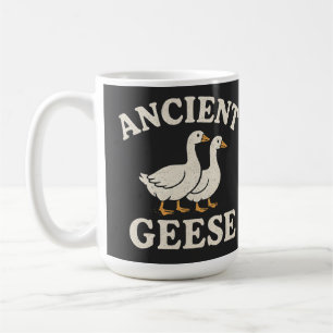 Mug Impression d'art esthétique rétro d'oies anciennes