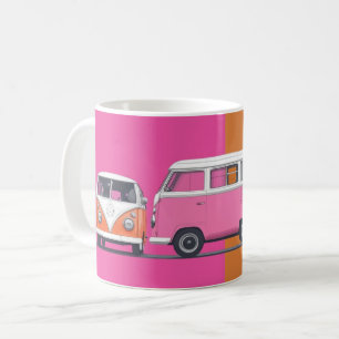 Mug Impression d'art mural de voitures américaines cla
