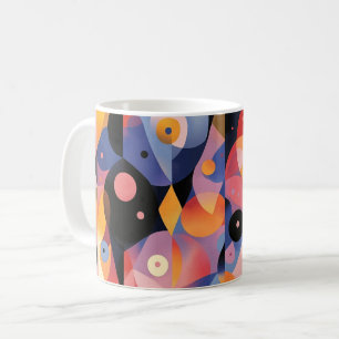 Mug Impression d'art mural Formes géométriques et Coul