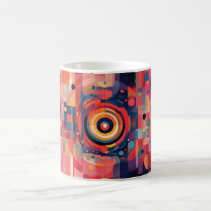 Mug Impression d'art mural Formes géométriques et Coul