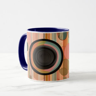 Mug Impression d'art mural Formes géométriques et coul