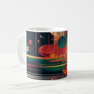 Mug Impression d'art mural Formes géométriques et Coul