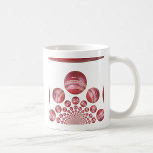 Mug Impression de la balle de cricket de Sports Lover