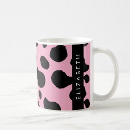 Mug Impression De Vache, Spots De Vache, Vache Rose, V