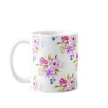 Impression florale peu précise moderne