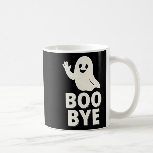 Mug Impression graphique Boo Bye Ghost Halloween (Droite)