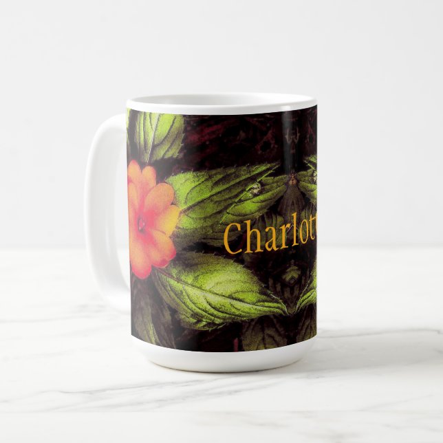 Mug Impression lmpatiens (Devant gauche)