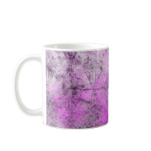 Impression rose damassé Abstraite