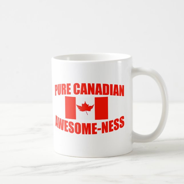 Mug Impressionnant-ness canadien pur (Droite)