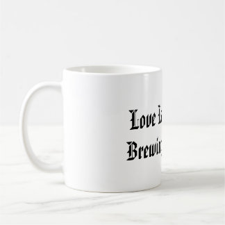 Mug imprimé avec citation d'amour pour la Saint-Va